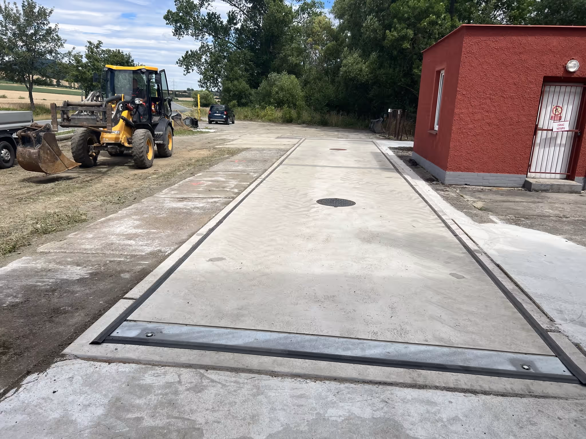 Mostová silniční váha