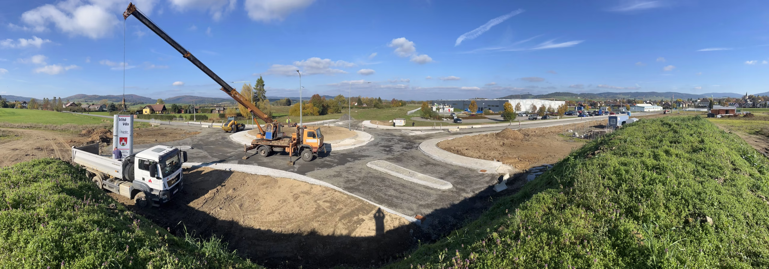 Okružní křižovatka Nýrsko